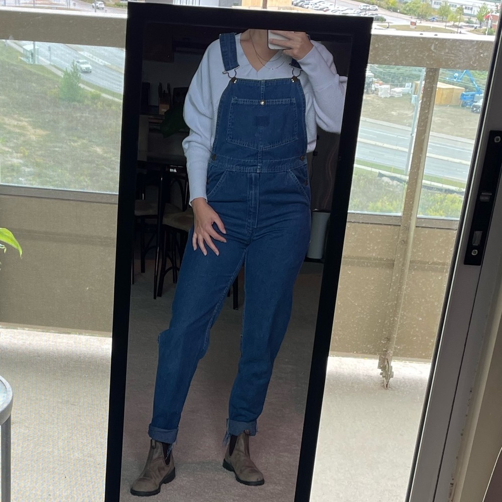 Vintage OshKosh Denim Overalls Size XS